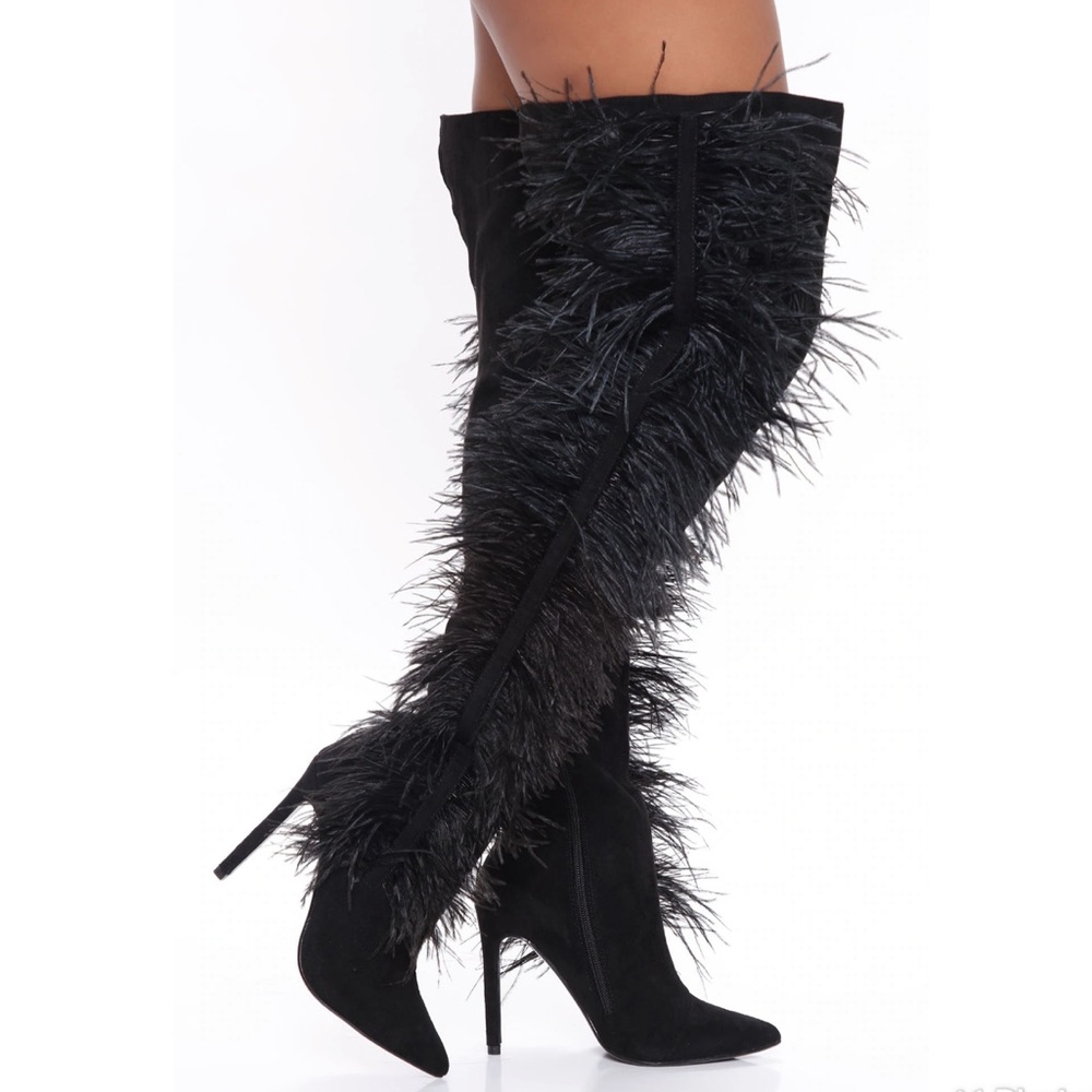 Fashion Nova “Like a diva over the knee boots”. New in box. Never worn.